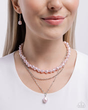 Load image into Gallery viewer, Baroque Bling Pink Necklace