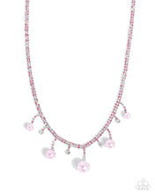 Load image into Gallery viewer, Shimmery Safeguard Pink Necklace