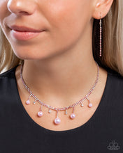 Load image into Gallery viewer, Shimmery Safeguard Pink Necklace