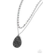 Load image into Gallery viewer, Druzy Delight Silver Necklace