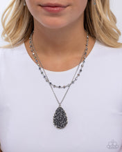 Load image into Gallery viewer, Druzy Delight Silver Necklace