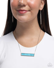 Load image into Gallery viewer, Adorable Abalone Blue Necklace