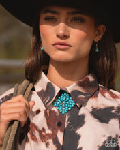 Load image into Gallery viewer, Stony Strength Blue Necklace