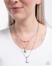 Load image into Gallery viewer, Cosmic Clinch Blue Necklace