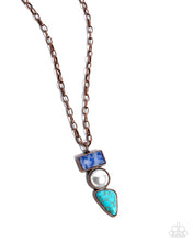 Load image into Gallery viewer, Collecting Character Copper Necklace