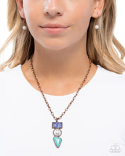 Load image into Gallery viewer, Collecting Character Copper Necklace