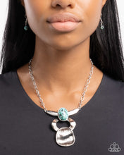 Load image into Gallery viewer, Tailored Tiers Green Necklace