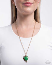 Load image into Gallery viewer, Something So BRIGHT Green Necklace