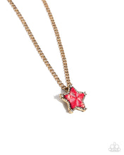 Load image into Gallery viewer, Lone Star Story Red Necklace