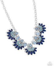 Load image into Gallery viewer, Flawless Fringe Blue Necklace