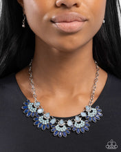 Load image into Gallery viewer, Flawless Fringe Blue Necklace