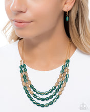 Load image into Gallery viewer, Playful Passage Green Necklace