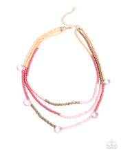 Load image into Gallery viewer, Grandeur of the World Pink Necklace