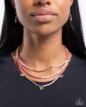 Load image into Gallery viewer, Grandeur of the World Pink Necklace