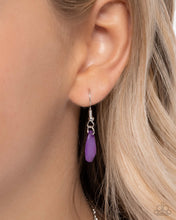Load image into Gallery viewer, Socialite Statement Purple Necklace