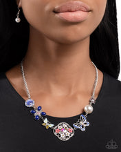 Load image into Gallery viewer, Widespread Whimsy Blue Necklace