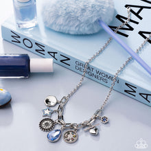 Load image into Gallery viewer, Welcome to the Show Blue Necklace