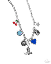 Load image into Gallery viewer, Flying High Blue Necklace