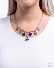 Load image into Gallery viewer, Flying High Blue Necklace
