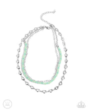 Load image into Gallery viewer, Sweetheart Sequel Green Necklace