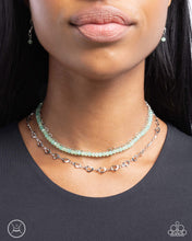 Load image into Gallery viewer, Sweetheart Sequel Green Necklace