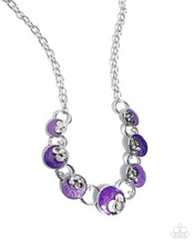 Load image into Gallery viewer, Blooming Bravado Purple Necklace