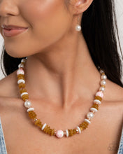 Load image into Gallery viewer, Porcelain Pizzazz Pink Necklace