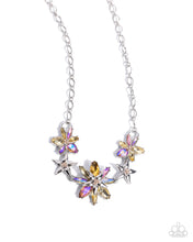 Load image into Gallery viewer, Floral Feature Yellow Necklace