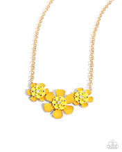 Load image into Gallery viewer, Botanic Beginner Yellow Necklace