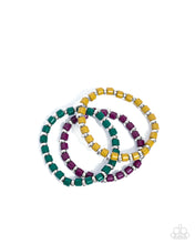 Load image into Gallery viewer, Trendy Trifecta Green Bracelet