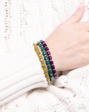 Load image into Gallery viewer, Trendy Trifecta Green Bracelet