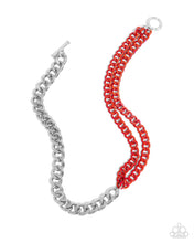 Load image into Gallery viewer, Iridescent Icon Red Necklace