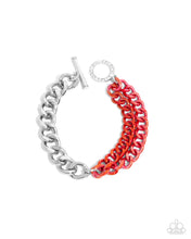 Load image into Gallery viewer, Iridescent Icon Red Necklace