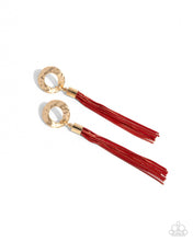 Load image into Gallery viewer, Corded Champion Red Necklace