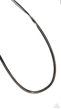 Load image into Gallery viewer, Corded Champion Black Necklace