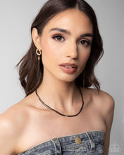 Load image into Gallery viewer, Corded Champion Black Necklace
