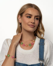 Load image into Gallery viewer, Fresh Flowers Orange Bracelet