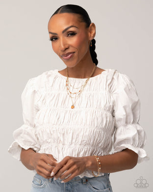 Blending In Brown Necklace