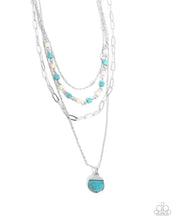 Load image into Gallery viewer, Blending In Blue Necklace