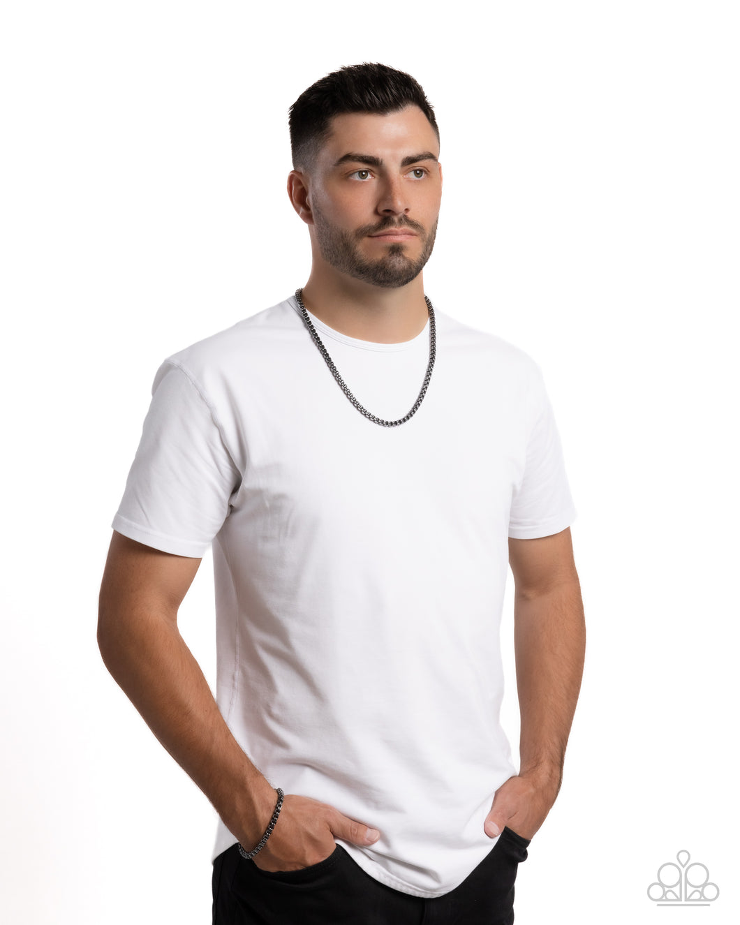 Alternative Appeal Black Men’s Necklace