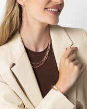 Load image into Gallery viewer, Monochromatic Matinee Copper Necklace