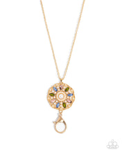 Load image into Gallery viewer, Angelic Arrangement Gold Lanyard
