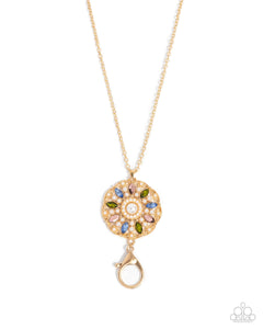 Angelic Arrangement Gold Lanyard
