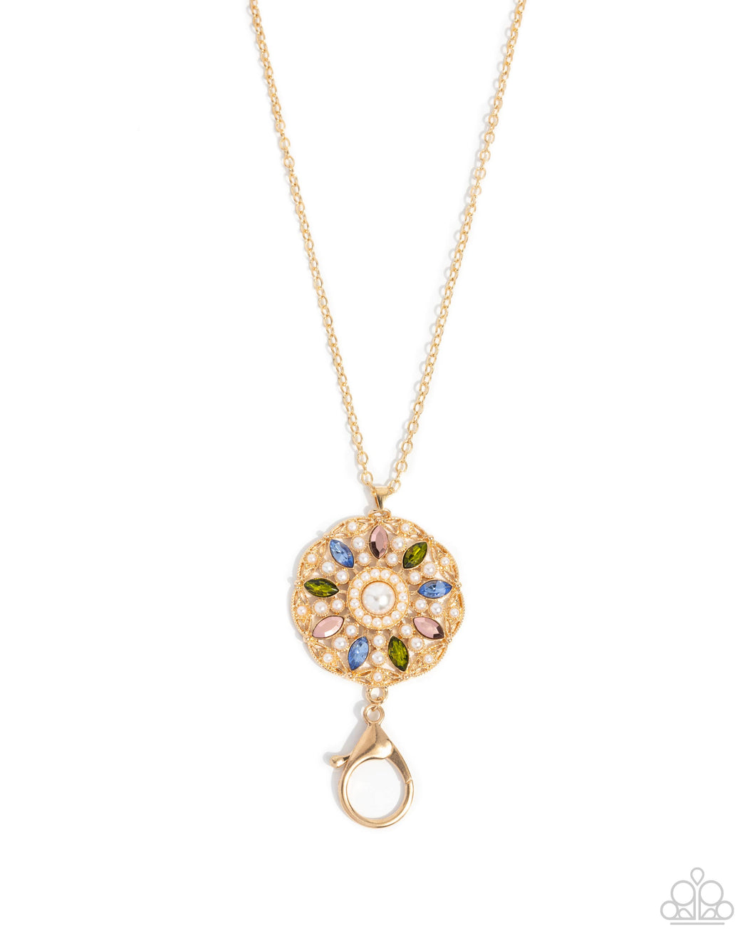 Angelic Arrangement Gold Lanyard