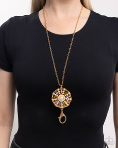 Angelic Arrangement Gold Lanyard