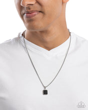 Load image into Gallery viewer, Valiant Validation Mens Black Necklace