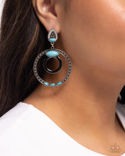 Load image into Gallery viewer, Handcrafted Hero Black Earrings