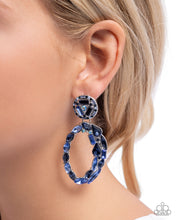 Load image into Gallery viewer, Eclectic Elevation Blue Earrings