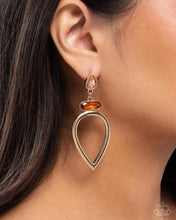 Load image into Gallery viewer, Cultured Chic Brown Earrings