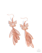 Load image into Gallery viewer, Fairy Dust Copper Earrings